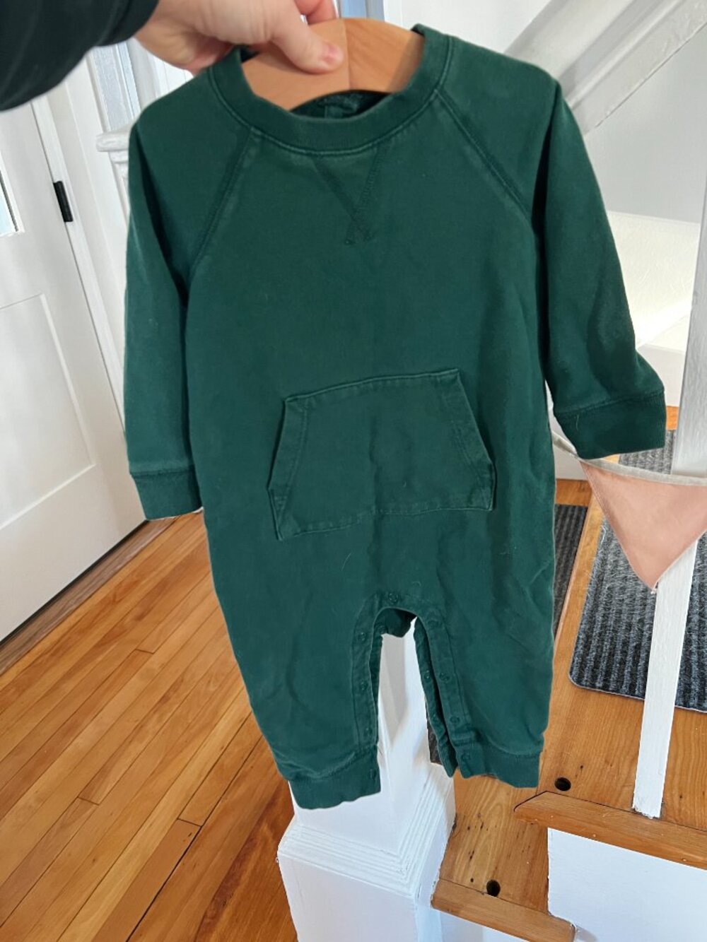 Two Sweatshirt Rompers - Picture 5 of 7
